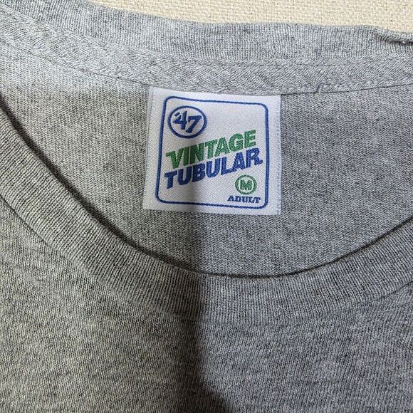 47 vintage tubular Texas Tech Red Raiders Football Tee Shirt Size Medium Flawed - Picture 4 of 8